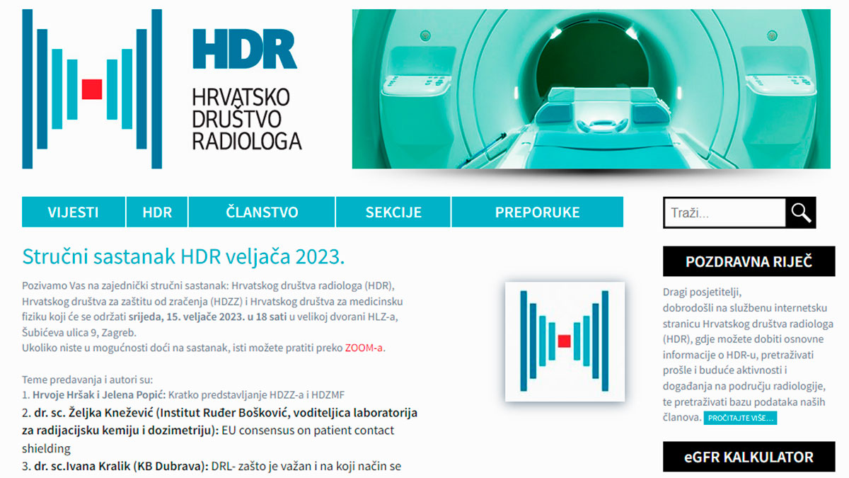Stručni sastanak HDR, HDZZ i HDMF